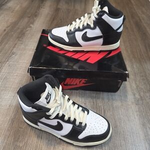 Nike Dunk High Top Black 2022 Jordan Women's Size 5.5 Shoes Sneaker